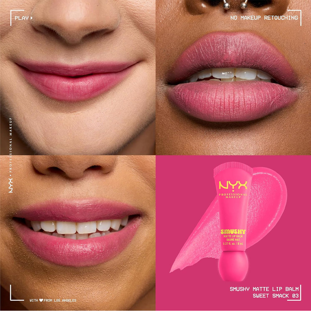 NYX Professional Makeup - Smushy Matte Lip Balm  - Sweet Smack