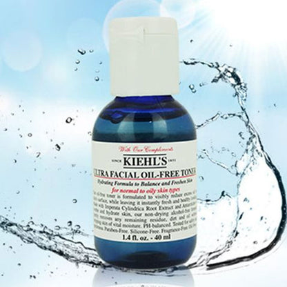 Kiehl's Ultra Facial Oil Free Toner Travel Size -  40ml