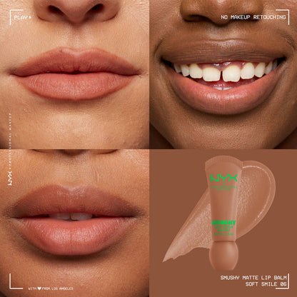 NYX Professional Makeup - Smushy Matte Lip Balm - Soft Smile
