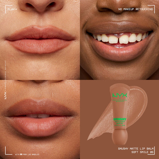 NYX Professional Makeup - Smushy Matte Lip Balm - Soft Smile