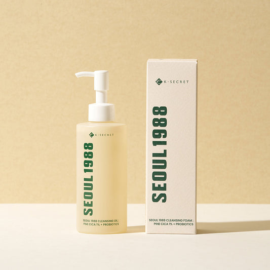 K-SECRET SEOUL 1988 Cleansing Oil Pine Cica 1% +Probiotics - 200ml
