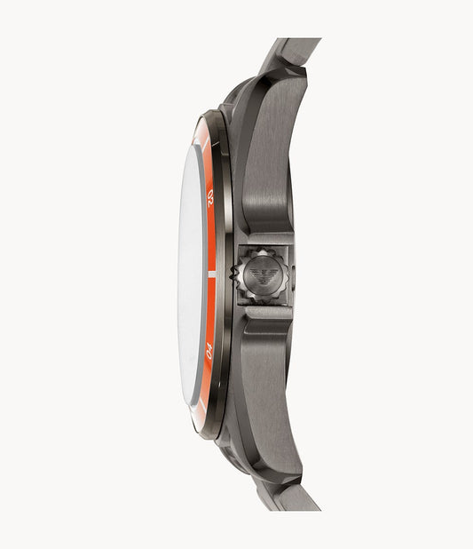 Buy Emporio Armani Men's Quartz Stainless Steel Grey Dial 44mm Watch AR11178 in Pakistan