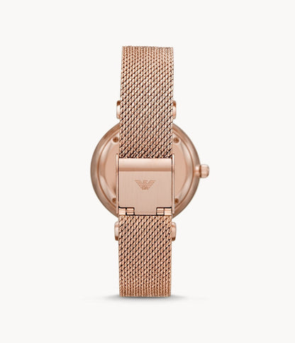 Buy Emporio Armani Women's Analog Stainless Steel Mother of Pearl Dial 32mm Watch AR11320 in Pakistan
