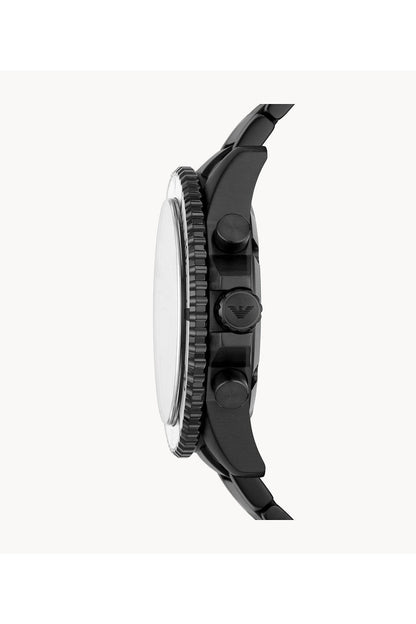 Buy Emporio Armani Men’s Quartz Stainless Steel Black Dial 43mm Watch AR80050 in Pakistan