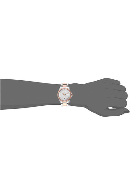 Buy Gucci Women's Swiss Made Quartz Stainless Steel Silver Dial 27mm Watch YA126564 in Pakistan