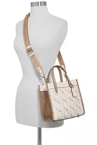 Buy Coach Horse and Carriage Tote 22 - White in Pakistan