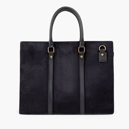 Buy Suede Laptop Bag - Black in Pakistan