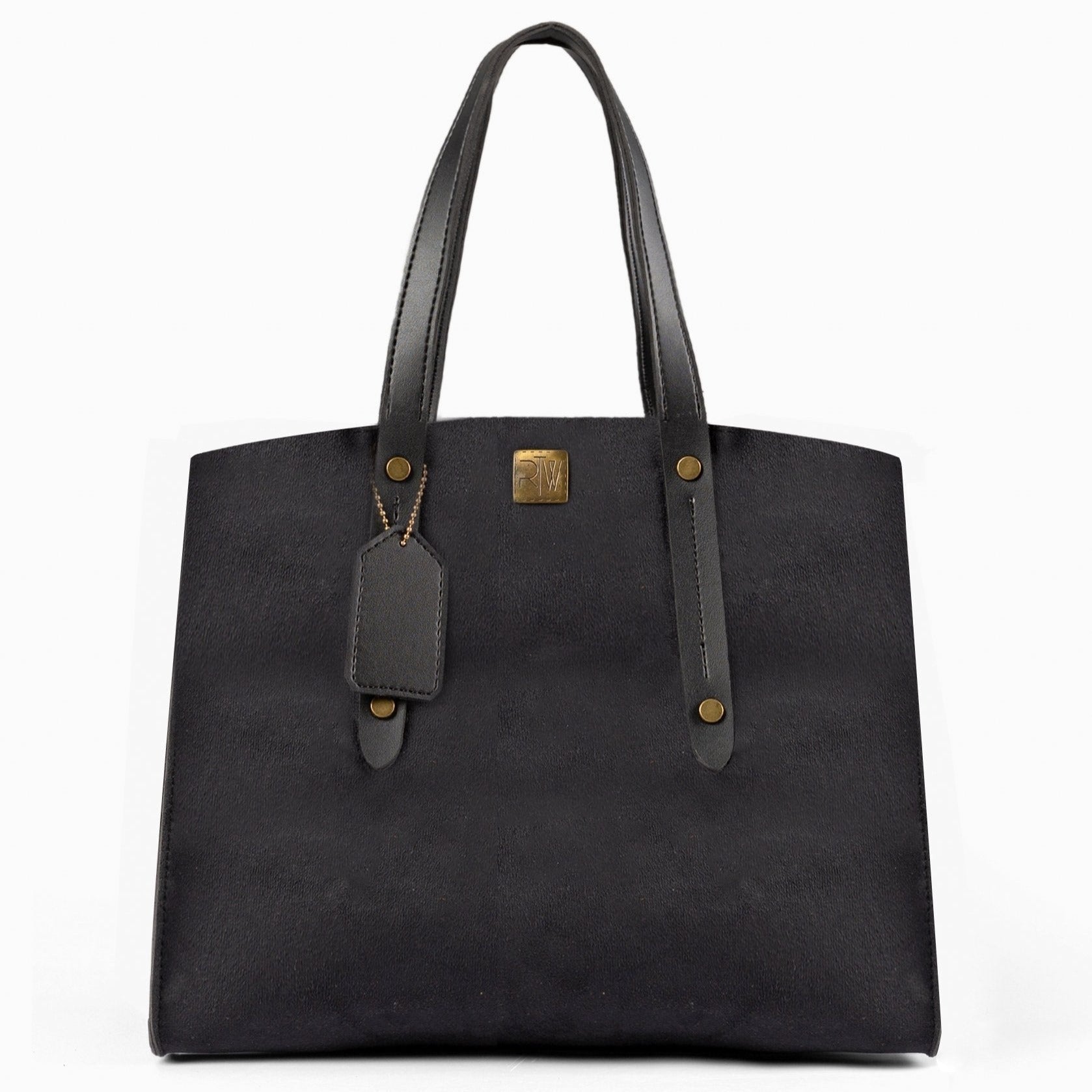 Buy Suede Multi Compartment Satchel Bag - Black in Pakistan