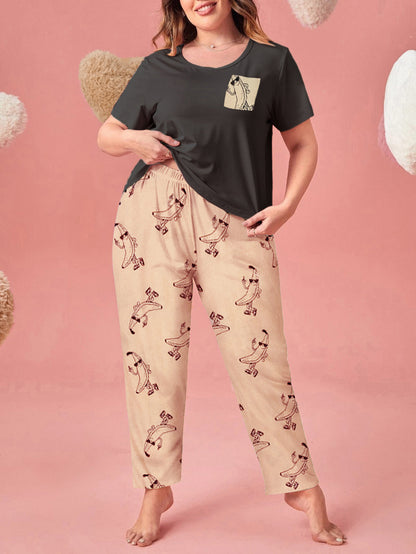 Buy Florea - Printed Cotton PJ Set - N-4 in Pakistan