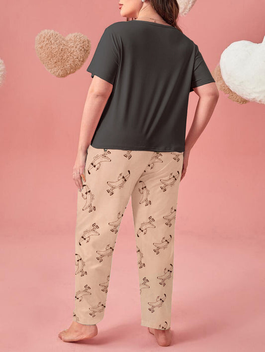 Buy Florea - Printed Cotton PJ Set - N-4 in Pakistan