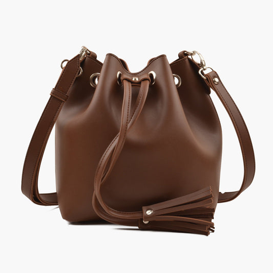 Buy Bucket Bag - Horse Brown in Pakistan