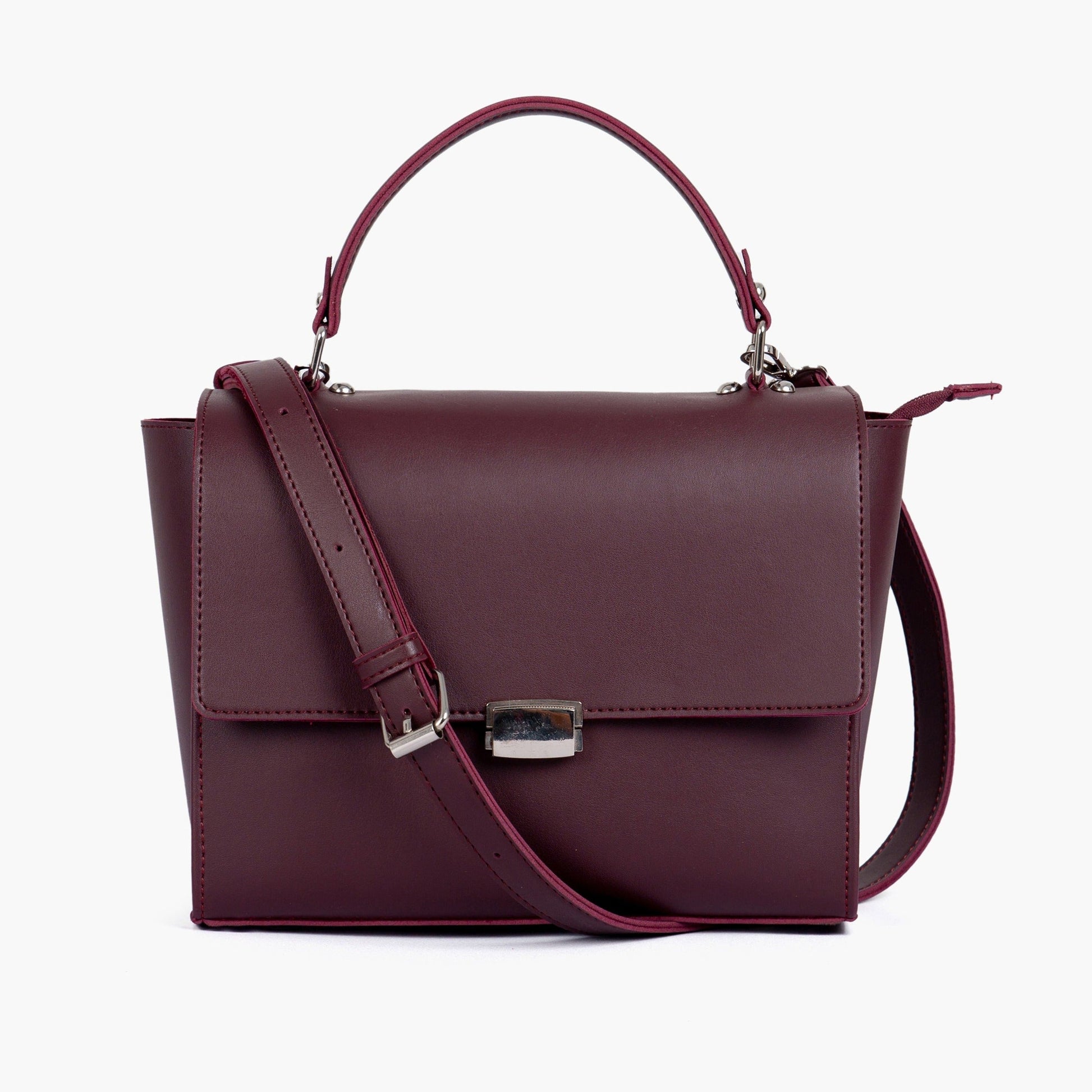 Buy Mini Messenger Bag - Burgundy in Pakistan