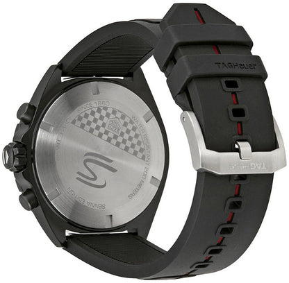 Buy Tag Heuer Formula 1 Ayrton Senna Special Edition Black Dial Black Rubber Strap Watch for Men - CAZ1019.FT8027 in Pakistan