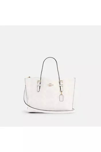 Buy Coach Mollie Tote Large Bag - Signature White Canvas in Pakistan