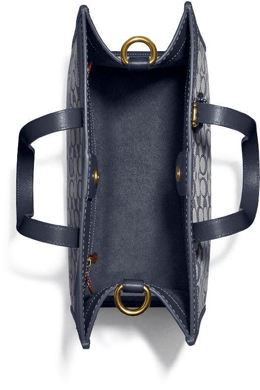 Buy Coach Signature Jacqaurd Tote 30 - Navy in Pakistan