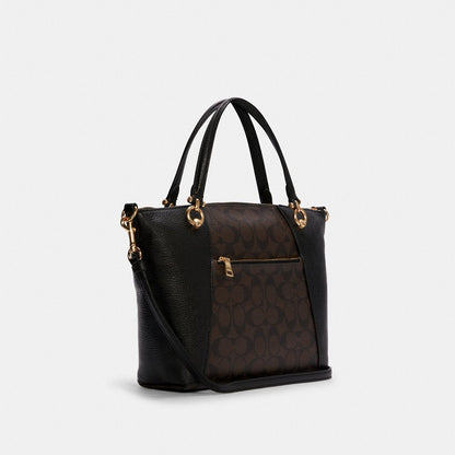 Buy Coach Kacey Satchel in Signature Canvas Bag Small in Pakistan