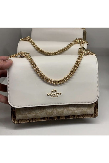 Buy Coach Klaire Cross Body Bag - White in Pakistan