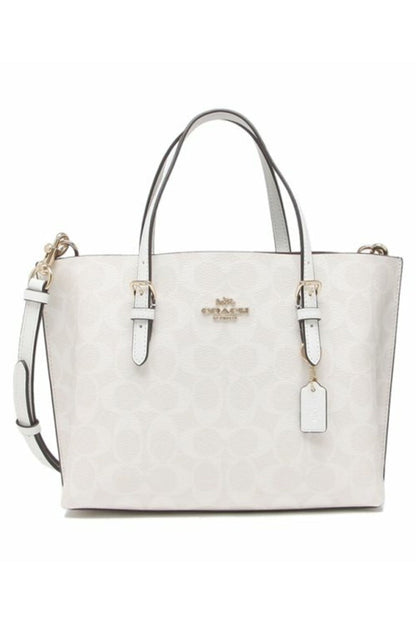 Buy Coach Mollie Tote Large Bag - Signature White Canvas in Pakistan