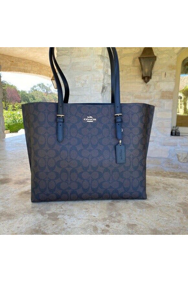 Buy Coach Mollie Tote Large - Signature Brown Canvas in Pakistan