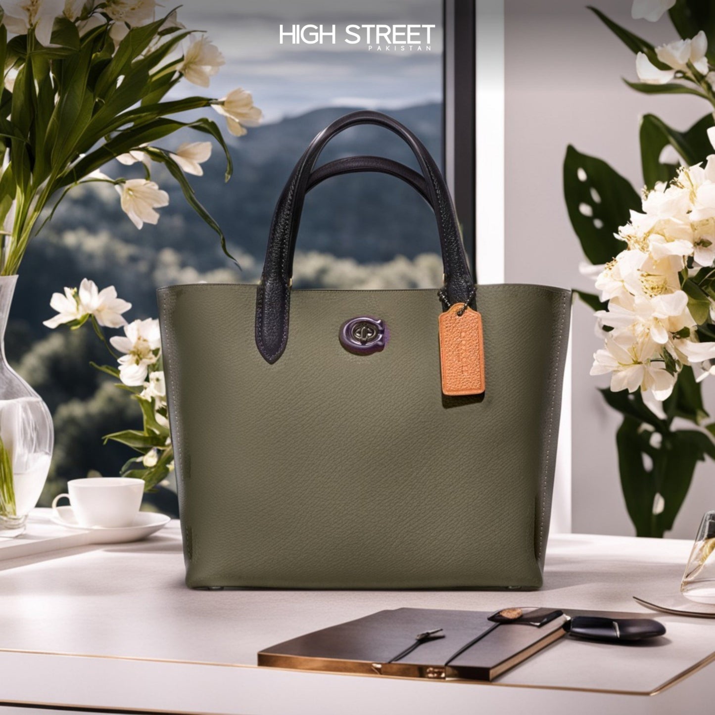 Buy Coach Willow Shoulder Bag Medium in Pakistan