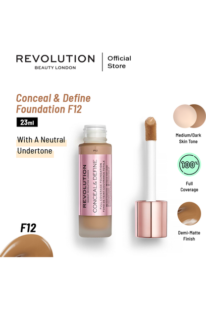 Buy Revolution Makeup Conceal & Define Foundation in Pakistan
