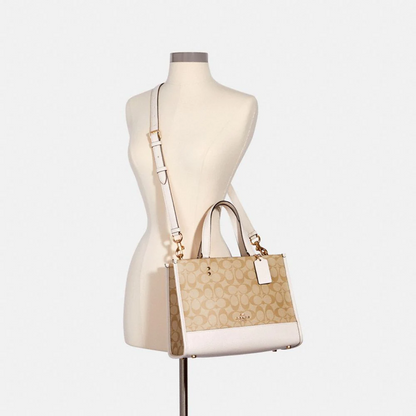Buy Coach Dempsey Carryall In Signature Jacquard With Stripe And Coach Patch Bag Large in Pakistan