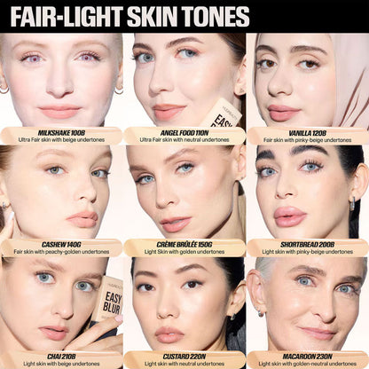 Huda Beauty - Easy Blur Natural Airbrush Foundation - Creme Brulee 150G 30ML