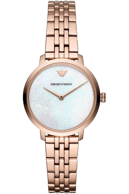 Buy Emporio Armani Women’s Analog Stainless Steel Mother of Pearl Dial 32mm Watch 11158 in Pakistan