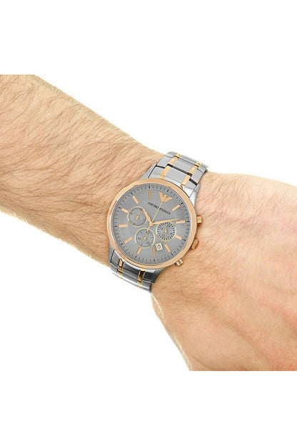 Buy Emporio Armani Men's Quartz Stainless Steel Black Dial 43mm Watch AR11077 in Pakistan
