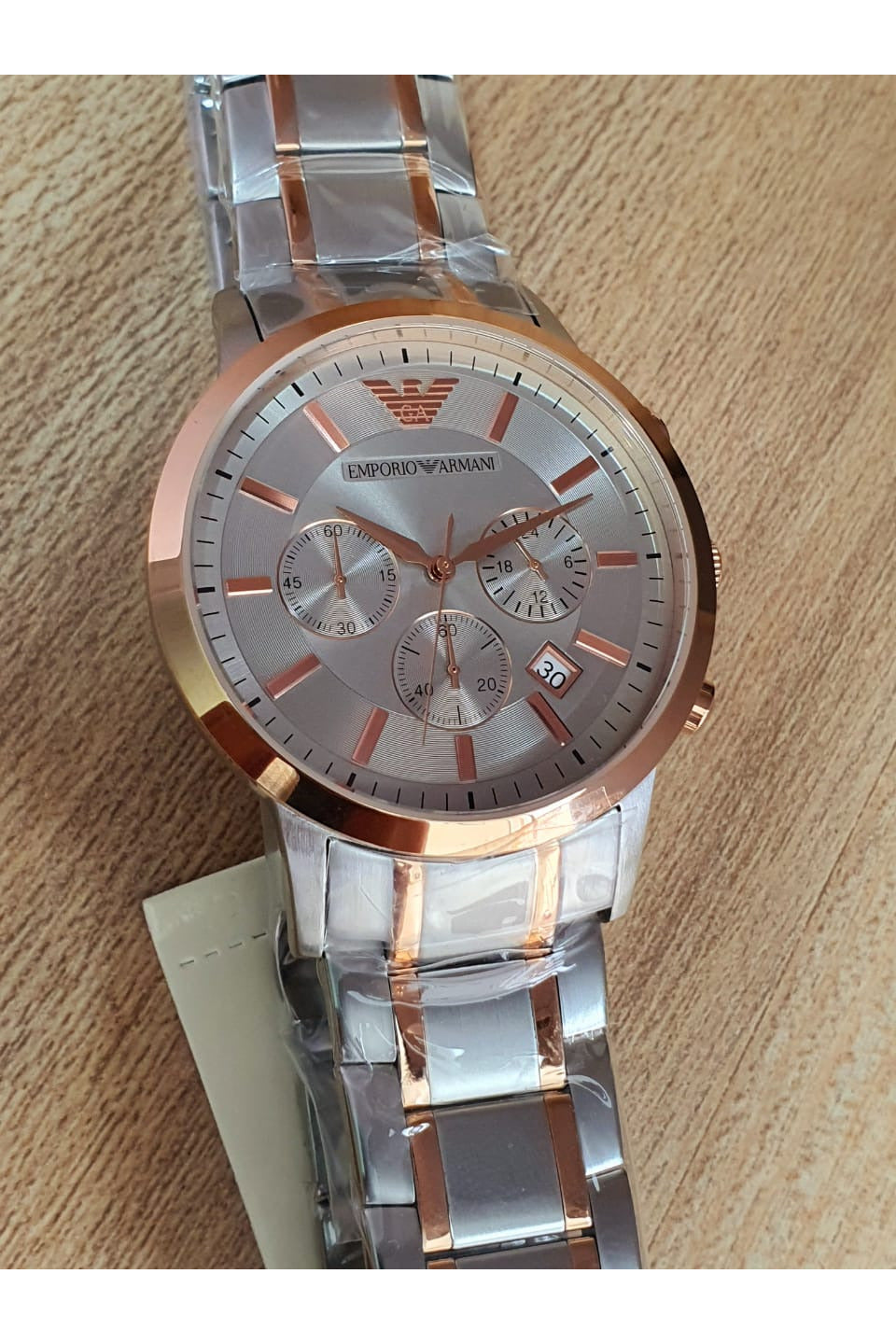 Buy Emporio Armani Men's Quartz Stainless Steel Black Dial 43mm Watch AR11077 in Pakistan