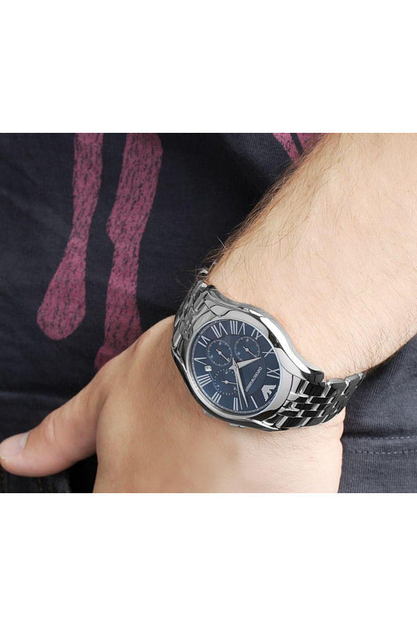 Buy Emporio Armani Men’s Stainless Steel Blue Dial 44mm Watch 1787 in Pakistan