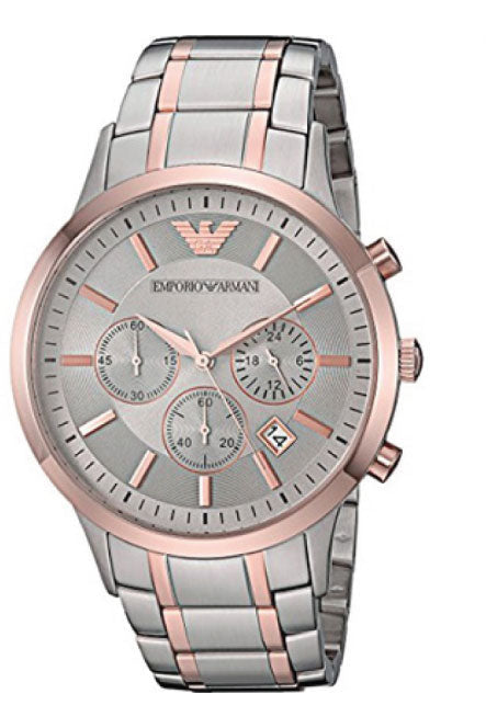 Buy Emporio Armani Men's Quartz Stainless Steel Black Dial 43mm Watch AR11077 in Pakistan