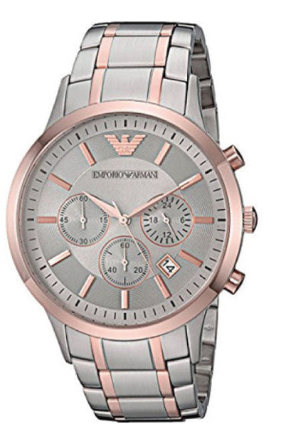 Buy Emporio Armani Men's Quartz Stainless Steel Black Dial 43mm Watch AR11077 in Pakistan