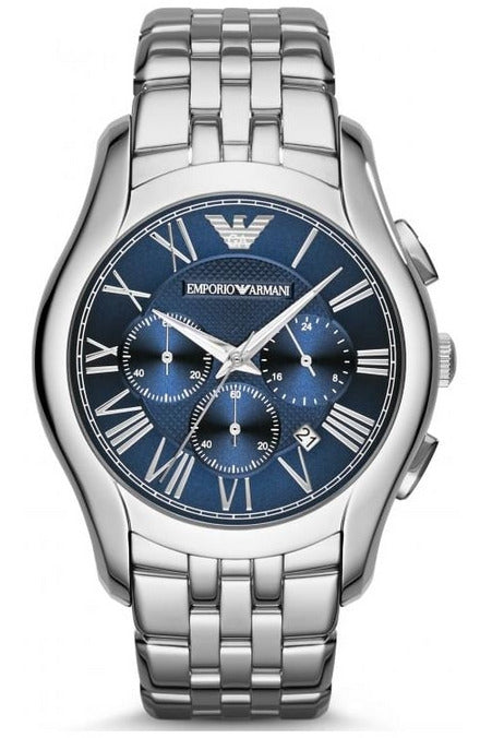 Buy Emporio Armani Men’s Stainless Steel Blue Dial 44mm Watch 1787 in Pakistan