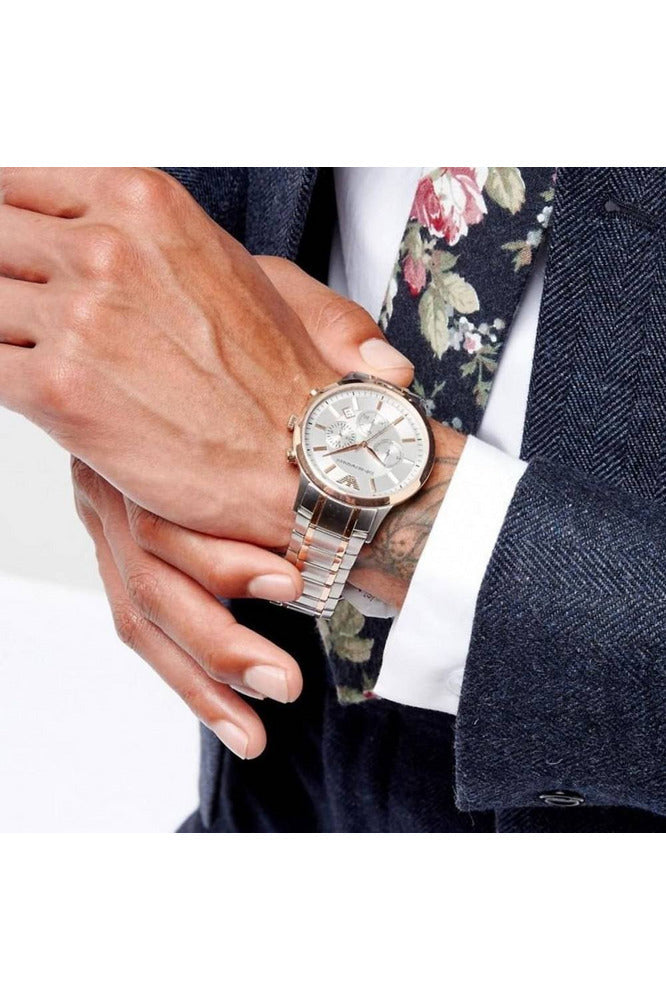 Buy Emporio Armani Men's Quartz Stainless Steel Black Dial 43mm Watch AR11077 in Pakistan