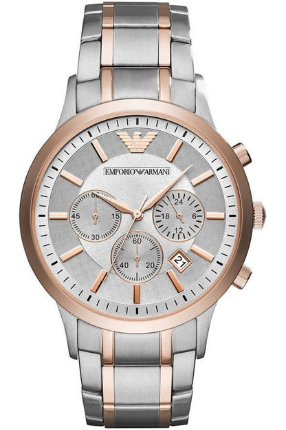 Buy Emporio Armani Men's Quartz Stainless Steel Black Dial 43mm Watch AR11077 in Pakistan