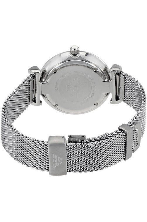 Buy Emporio Armani Women's Analog Stainless Steel Mother of Pearl Dial 32mm Watch AR1955 in Pakistan