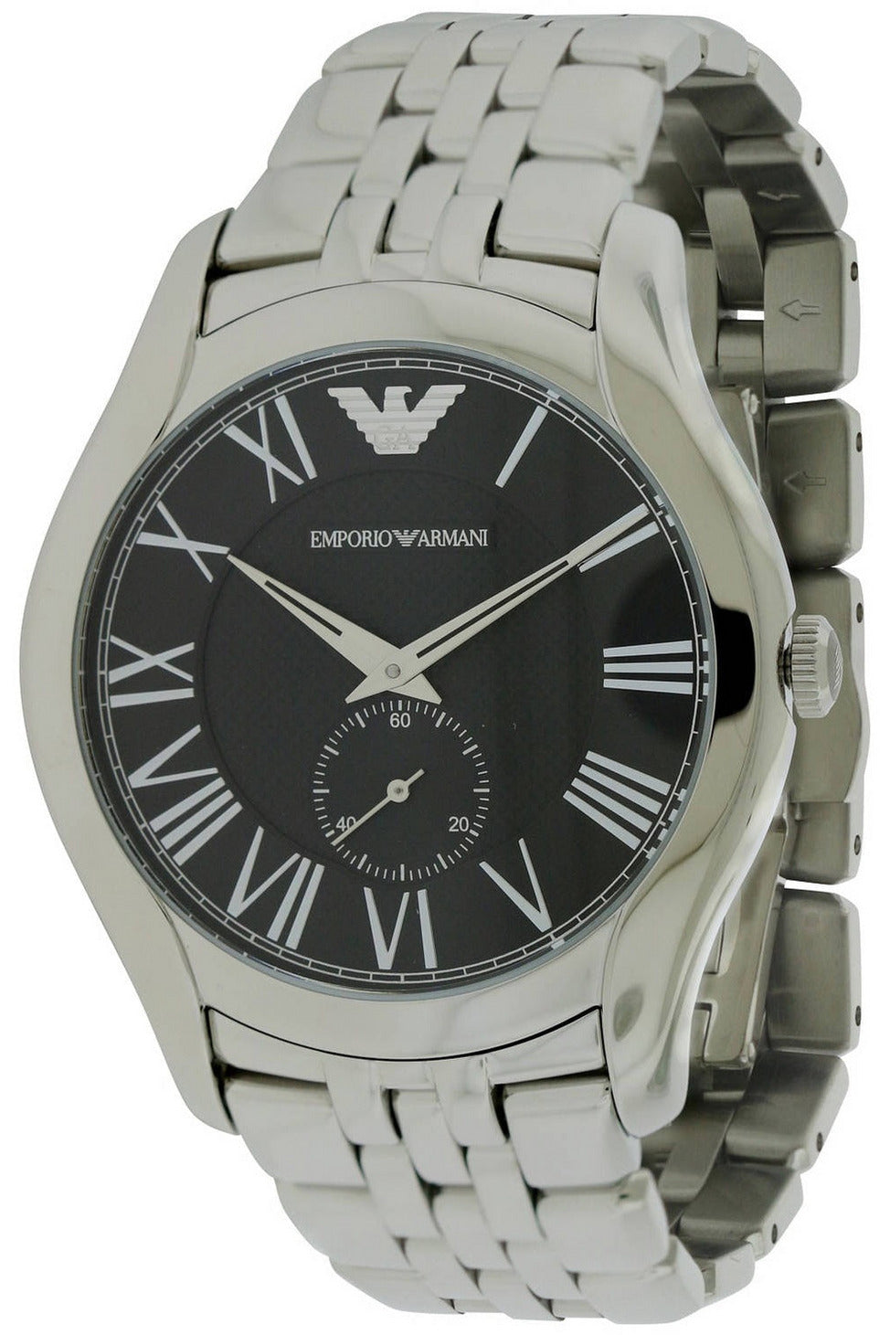 Buy Emporio Armani Men's Stainless Steel Black Dial 43mm Watch AR1706 in Pakistan