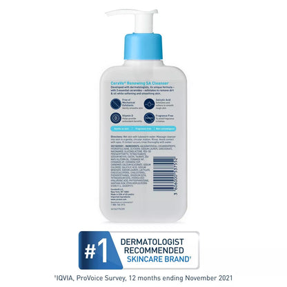 CeraVe Renewing SA Cleanser For Normal Skin - 473ml