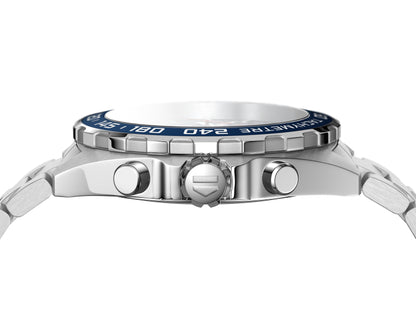 Buy Tag Heuer Formula 1 Chronograph Blue Dial Silver Steel Strap Watch for Men - CAZ1014.BA0842 in Pakistan