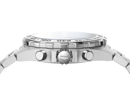 Buy Tag Heuer Formula 1 Chronograph Blue Dial Silver Steel Strap Watch for Men - CAZ101K.BA0842 in Pakistan
