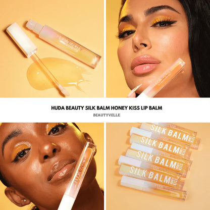 Huda Beauty Silk Balm Honey Kiss Plumping Lip Balm - 3ml