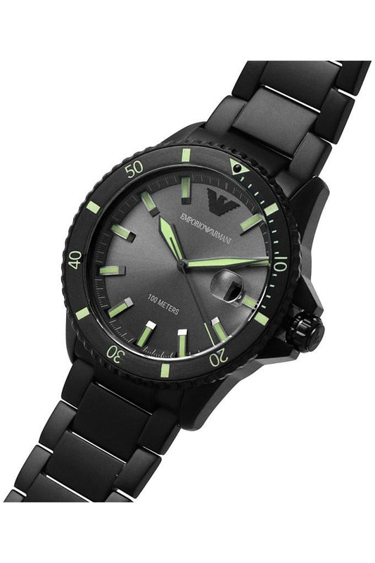 Buy Emporio Armani Men’s Quartz Stainless Steel Grey Dial 42mm Watch 11398 in Pakistan