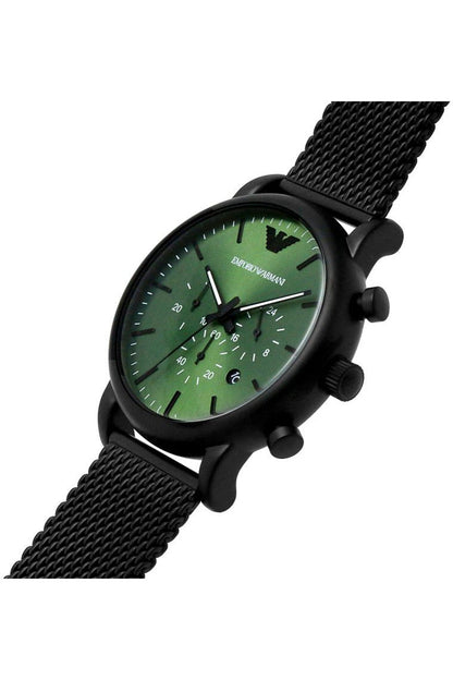 Buy Emporio Armani Men’s Quartz Stainless Steel Green Dial 46mm Watch AR11470 in Pakistan