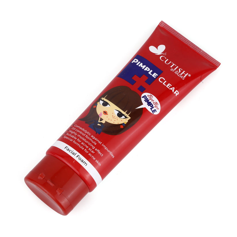 Buy Cutish Pimple Clear Facial Foam Bye Bye Pimple in Pakistan