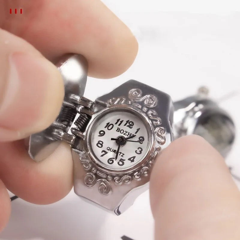 Buy Orb & Gravel Quartz Watch Green Gem Ring in Pakistan