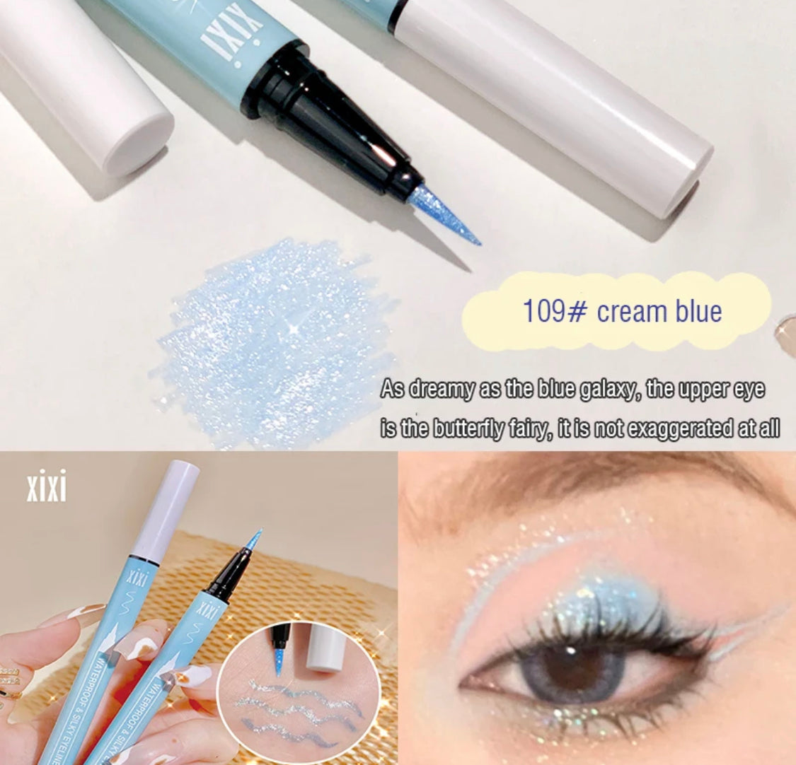 Buy Orb & Gravel Sparkle Glitter Eyeliner - 109 Cream Blue in Pakistan
