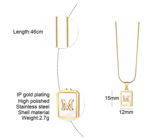 Buy Orb & Gravel Marble M Gold Necklace in Pakistan