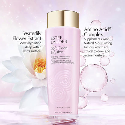Estée Lauder Soft Clean Infusion Hydrating Essence Treatment Lotion - 400ML