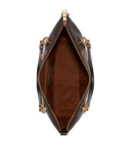 Buy Coach Kacey Satchel in Signature Canvas Bag Small in Pakistan